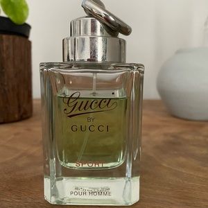 Gucci sport cologne 3/4 full. 3.0 oz bottle